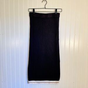 House of Harlow 1960 Black Ribbed Skirt Women’s Size Small